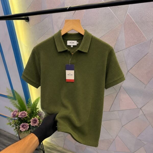Waffle Cuban Polo Olive