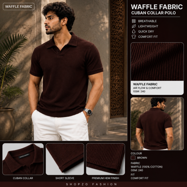 Waffle Cuban Polo Coffee